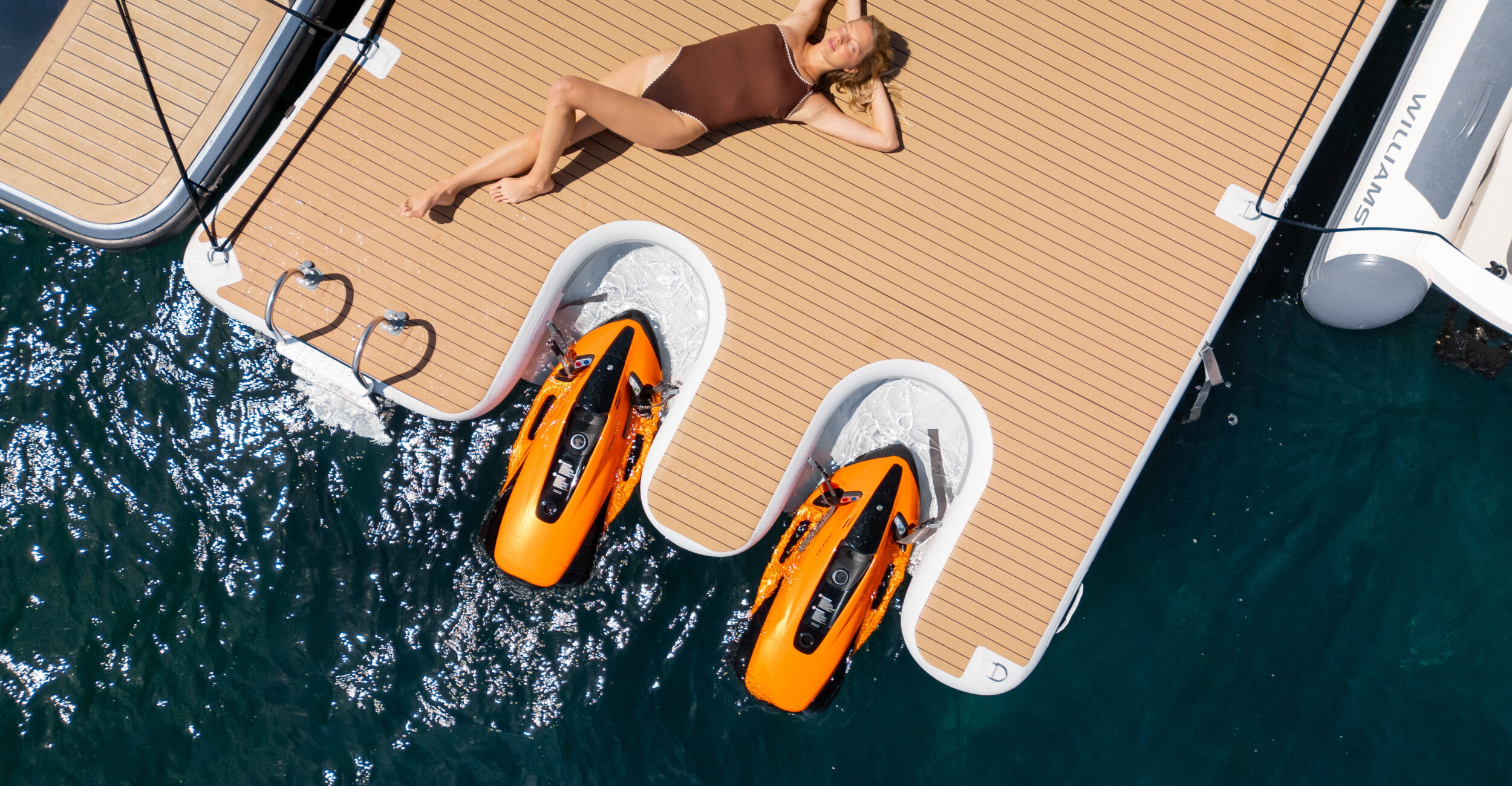 seabob docking| Superyacht inflatables | Docking sollution | SEARAFT