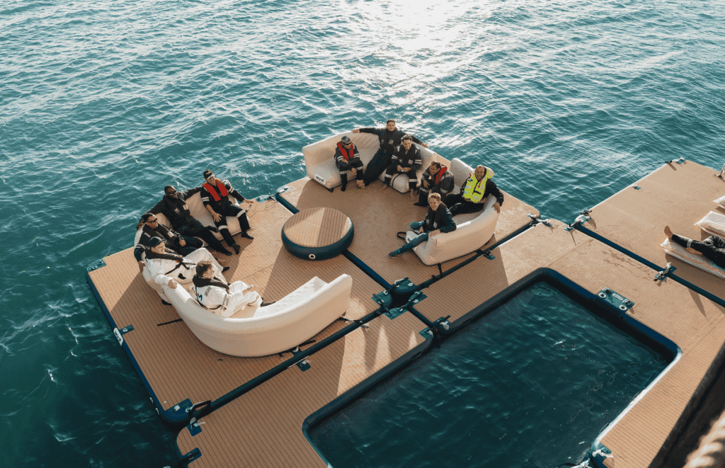 Loungeset for yachts